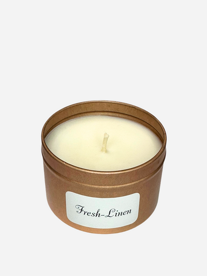 ‘Fresh-Linen’ Anti-mugkaars rosé-goud klein - CocoBuzz