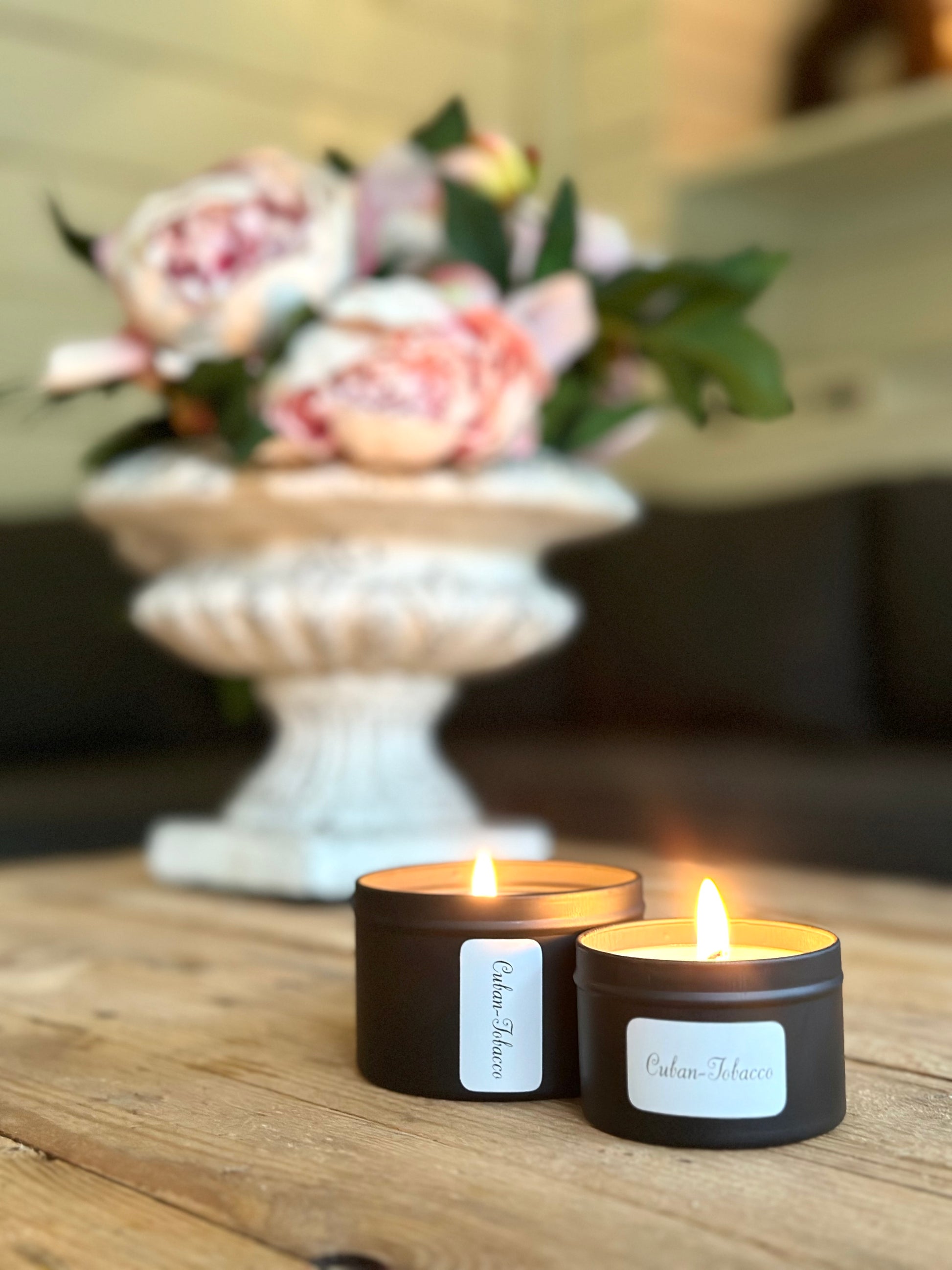 CocoBuzzCandles anti-mug in zwart en rose-goud - CocoBuzz